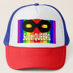 Gorra De Camionero SuperQUEERO - Máscara negra