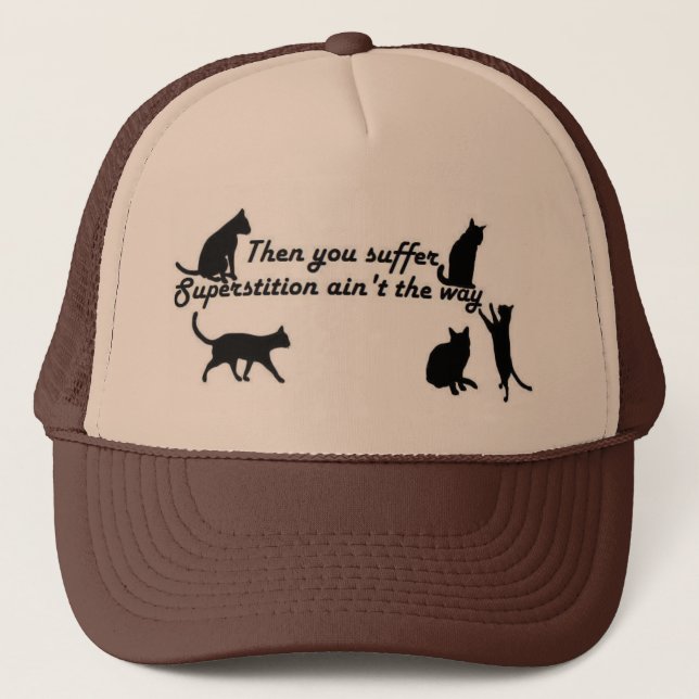Gorra De Camionero Superstition-Stevie Ray (Anverso)