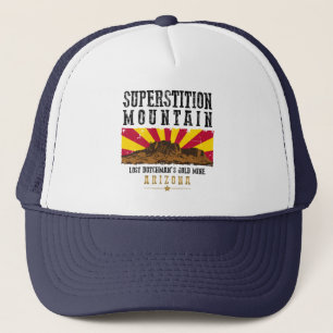 GORRA DE CAMIONERO SUPERSTITUCIÓN MONTAÑA ARIZONA TRUCKER HAT