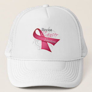 Gorra De Camionero Superviviente - cáncer de pecho