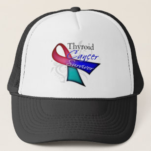 Gorra De Camionero Superviviente - cáncer de tiroides