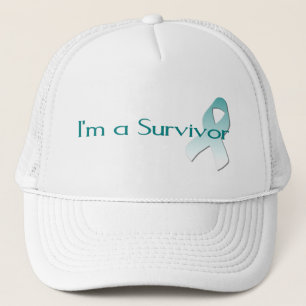 Gorra De Camionero Superviviente del cáncer de cuello del útero