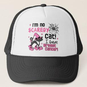Gorra De Camionero Superviviente del cáncer de pecho de Halloween 2