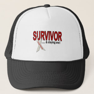 Gorra De Camionero Superviviente del cáncer de pulmón