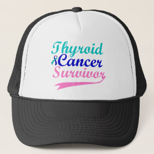 Gorra De Camionero Superviviente del cáncer de tiroides