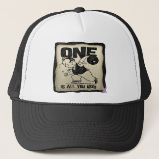 Gorra De Camionero Superviviente divertido del cáncer testicular