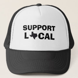 Gorra De Camionero Support Local Hat - Texas (TX)