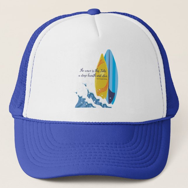 Gorra De Camionero Surf (Anverso)