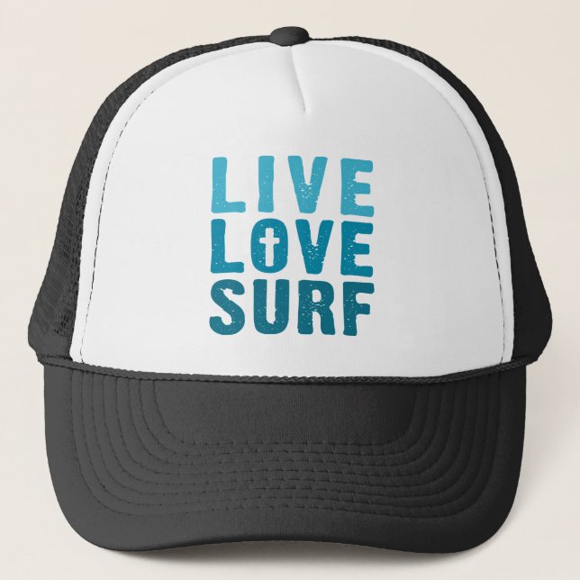 Gorra De Camionero surf-amor-vivo (Anverso)