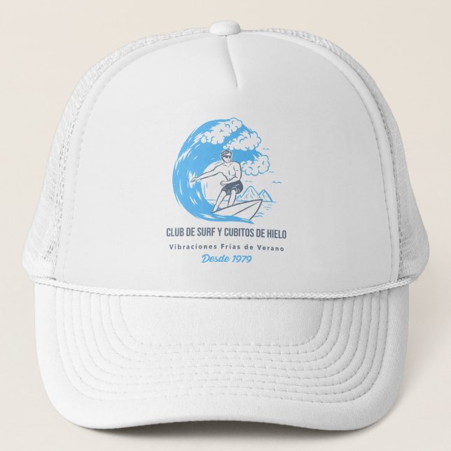 Gorra De Camionero Surf and Ice Cube Club (Anverso)