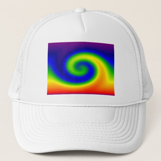 Gorra De Camionero Surf arcoiris (Anverso)