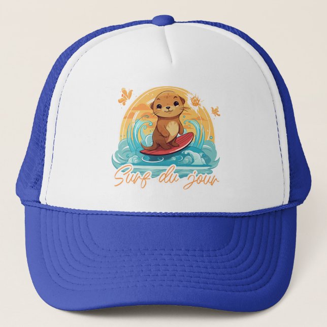 Gorra De Camionero Surf du jour (Anverso)