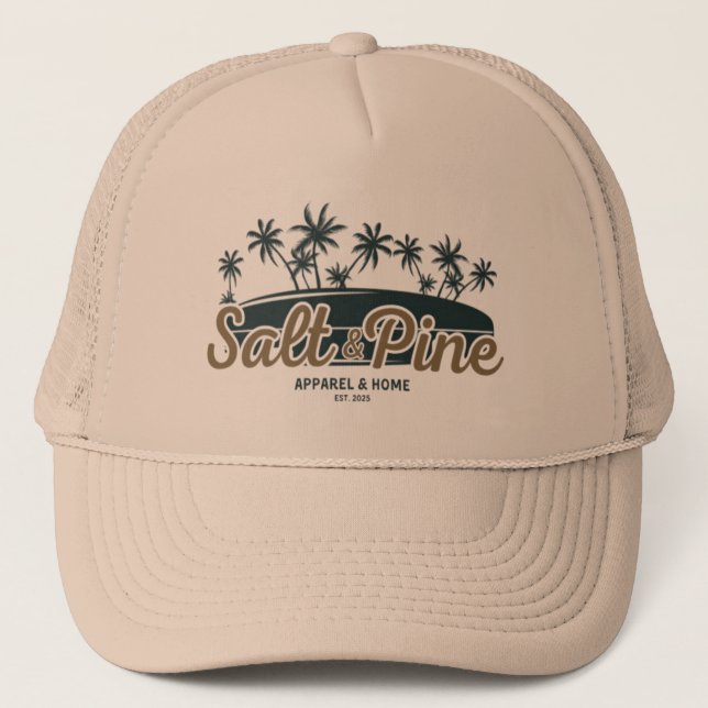 Gorra De Camionero Surf Palm Coast (Anverso)