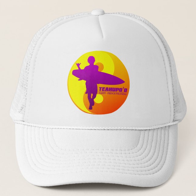 Gorra De Camionero Surf Teahupoo (Anverso)