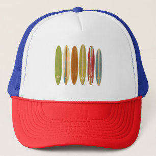 Gorra De Camionero Surfboards Vintage Retro Style Surfing