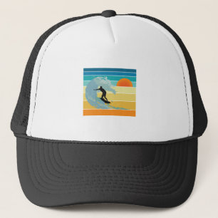 Gorra De Camionero Surfer Dude Vintage Sunset