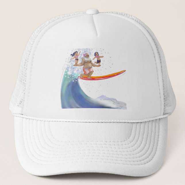 Gorra De Camionero sUrFiN con sAnTa (Anverso)