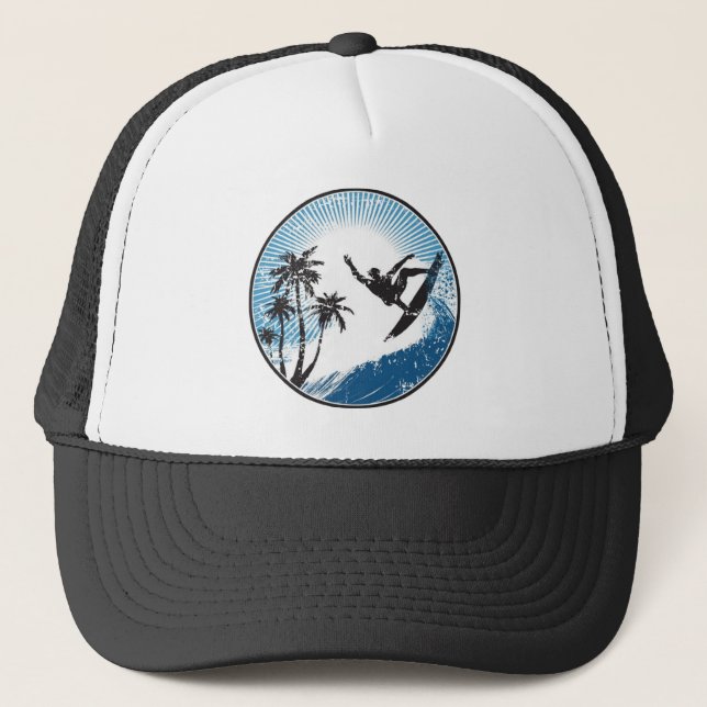 Gorra De Camionero Surfing (Anverso)