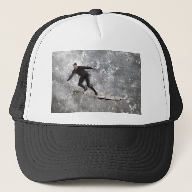 Gorra De Camionero Surfista (Anverso)