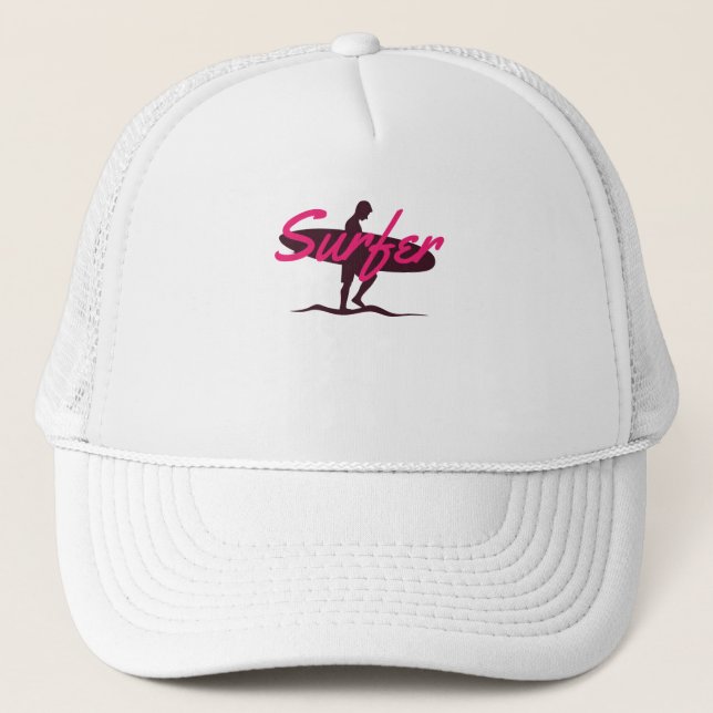 Gorra De Camionero Surfista (Anverso)