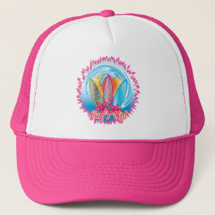 Gorra De Camionero Surf's Up - Surfer Chica