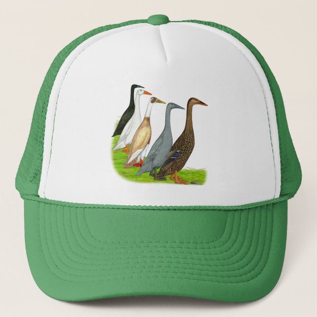 Gorra De Camionero Surtido del pato del corredor (Anverso)