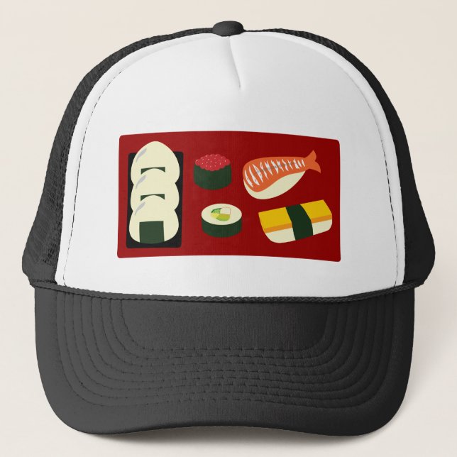 Gorra De Camionero Sushi Fun (Anverso)