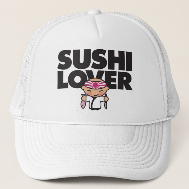 GORRA DE CAMIONERO SUSHILOVER (Anverso)
