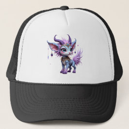 Gorra De Camionero Susurro de Lila – Guardián del Bosque Encantado.