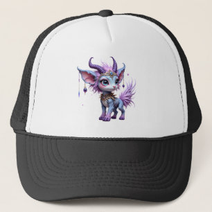 Gorra De Camionero Susurro de Lila – Guardián del Bosque Encantado. 