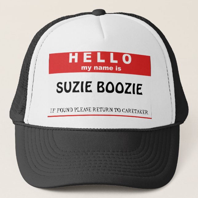 GORRA DE CAMIONERO SUZIE BOOZIE (Anverso)