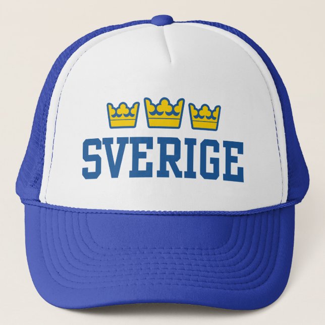 Gorra De Camionero Sverige (Anverso)