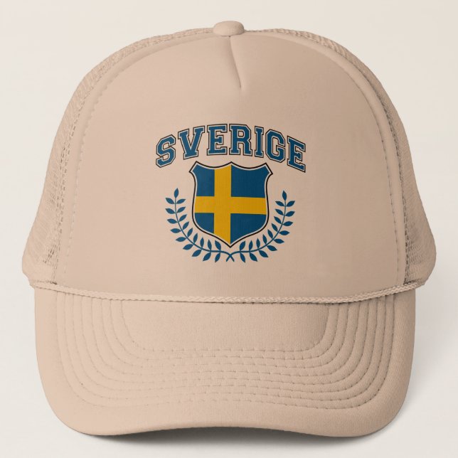 Gorra De Camionero Sverige (Anverso)