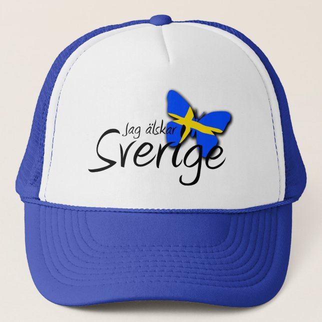 Gorra De Camionero Sverige (Anverso)