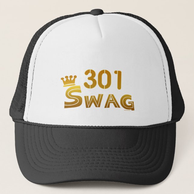 Gorra De Camionero Swag de 301 Maryland (Anverso)