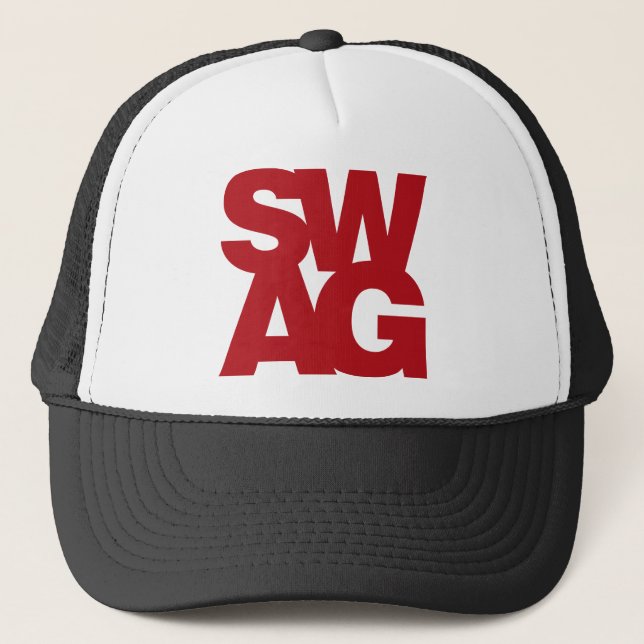 Gorra De Camionero Swag - rojo (Anverso)