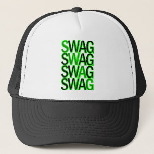 Gorra De Camionero Swag - Verde