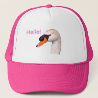 Gorra De Camionero Swan Hello!