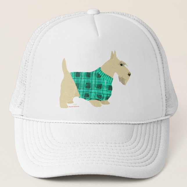 Gorra De Camionero Sweater Wheaten Scottish Terrier (Anverso)