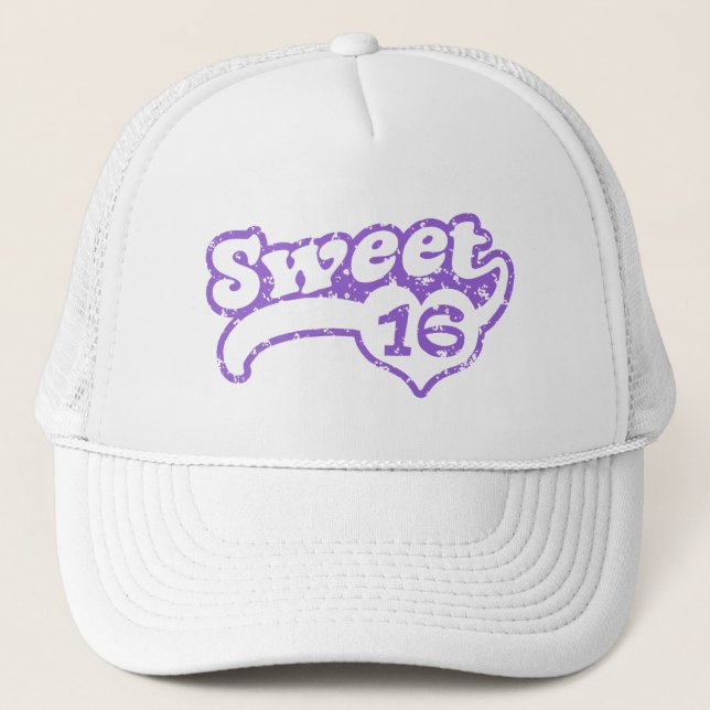 Gorra De Camionero Sweet 16 (Anverso)