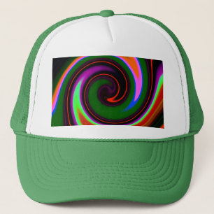 Gorra De Camionero Swirl Retro