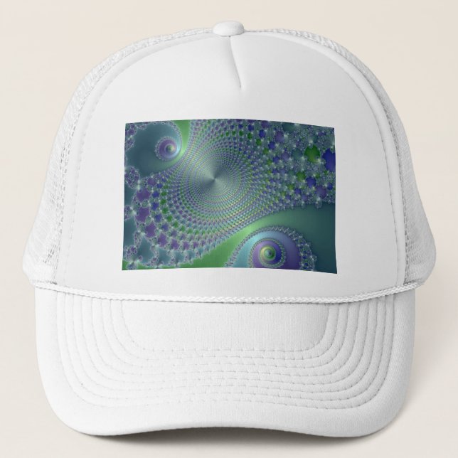 Gorra De Camionero Swirler - Fractal (Anverso)