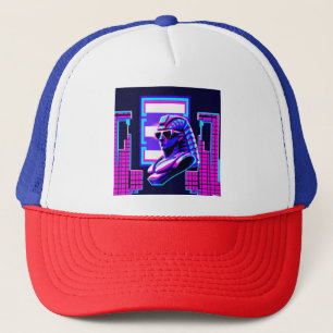 Gorra De Camionero Synthwave Pharaoh
