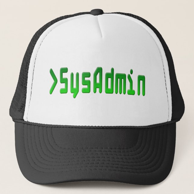 Gorra De Camionero SysAdmin