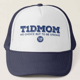 Gorra De Camionero "T1dMom fuerte" (marina de guerra)