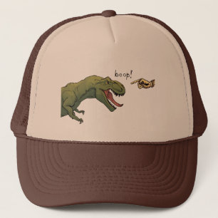 Gorra De Camionero T-Rex Dinosaur Boop Tyrannosaurus Baseball