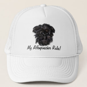 Gorra De Camionero T-Shirt de Affenpinscher Dog