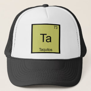 Gorra De Camionero TA - Camiseta divertida del símbolo del elemento