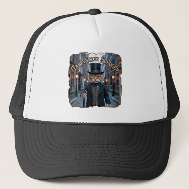 Gorra De Camionero Tabbynezer Scrooge Photographic – Tabby Scrooge (Anverso)