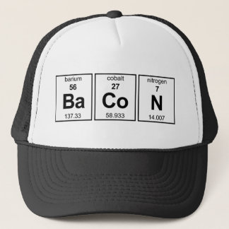 Gorra De Camionero Tabla periódica de BaCoN